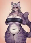 2022 anthro big_breasts blush bodily_fluids breasts clothing cum cum_on_breasts digital_media_(artwork) felid feline female fluffy fluffy_tail genital_fluids green_eyes green_hair gris_swimsuit hair hi_res long_hair mammal meme meme_clothing multicolored_hair navel one-piece_swimsuit overweight overweight_female pantherine portrait romarom rosettes shaded simple_background snow_leopard solo standing swimwear three-quarter_portrait translucent translucent_clothing translucent_swimwear two_tone_hair white_hair 