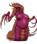  absurd_res anthro apode areola arthropod big_breasts blizzard_entertainment bodily_fluids breasts female genitals hi_res hydralisk_(starcraft) im51nn5 insect lactating legless nipples nude pregnant serpentine simple_background solo starcraft starcraft_(franchise) video_games white_background zerg 