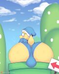  absurd_res anthro big_butt blush bulge butt clothed clothing digital_media_(artwork) eyewear glasses hat headgear headwear hi_res kamek komodo89 koopa looking_at_viewer magikoopa male mario_bros nintendo open_mouth scalie solo thick_thighs tongue underwear video_games wide_hips 