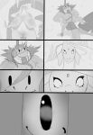  anthro big_breasts big_penis breasts comic dragon dreamy_pride dreamy_pride_(character) equid equine female genitals hi_res horse huge_breasts huge_penis hyper hyper_genitalia hyper_penis larger_female macro male mammal monochrome nude penis size_difference smaller_male 