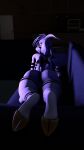  anthro asriel_dreemurr asriel_dreemurr_(god_form) boss_monster bovid caprine casual_nudity crossgender feet female floppy_ears foot_fetish foot_focus fur fur_markings furniture hair hi_res hoof_fetish hooves horn looking_at_television lying mammal markings mtf_crossgender multicolored_body multicolored_fur nude on_front short_tail sofa solo striped_body striped_fur stripes thick_thighs undertale undertale_(series) video_games vitarias white_body white_fur white_hair wide_hips 