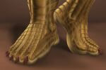  baaz draconian dragon feet foot_fetish foot_focus hi_res male male/male saras sidmonthebear solo 