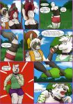  anthro boop bottle canid canine canis civet collar comic female female/female forced forced_transformation group hi_res inanimate_transformation lagomorph leporid male male/female mammal nightmare_fuel nose_boop pickles-hyena rabbit running shrinking size_transformation transformation trio viverrid wolf 