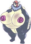  avian big_breasts bird breasts desbjust dowol dungeons_and_dragons female hasbro hi_res huge_breasts hyper hyper_breasts mammal overweight owl owlbear slightly_chubby ursid wizards_of_the_coast 