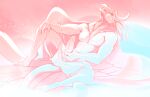  2022 4_ears anthro archgryphon avian beak bedroom_eyes blush bodily_fluids boxers_(clothing) clothed clothing curved_horn digital_drawing_(artwork) digital_media_(artwork) erection feathered_crest feathers genital_fluids genitals gryphon hand_on_penis head_crest horn looking_at_viewer male masturbation monochrome multi_ear muscular mythological_avian mythology narrowed_eyes neck_tuft open_mouth partially_clothed pecs penile_spines penis pinup pose precum presenting royalty_(artist) seductive sekr-et-tiar shaded signature simple_background sketch solo spread_legs spreading stroking stroking_penis tongue tongue_out tuft underwear wings 