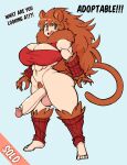  animal_humanoid balls big_breasts blush bottomless breasts claws clothed clothing dialogue erection felid felid_humanoid furrchan genitals gynomorph hi_res huge_breasts humanoid humanoid_genitalia humanoid_penis intersex leg_warmers legwear lion_humanoid looking_at_viewer mammal mammal_humanoid mane muscular muscular_gynomorph muscular_intersex open_mouth pantherine pantherine_humanoid penis solo standing talking_to_viewer text 