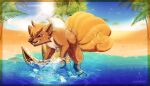  asphyxiation breath_play brown_body brown_fur duo eevee female female_penetrated feral feral_on_feral fur hi_res kitsunal male male/female male_penetrating male_penetrating_female nintendo penetration pok&eacute;mon pok&eacute;mon_(species) underwater video_games vulpix water 