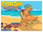  activision anthro balls barefoot beach blush butt clothes_on_floor clothing crash_bandicoot crash_bandicoot_(series) duo feet female genitals jiggling kissing larger_female lipstick makeup male nafyo-toons nude pawpads paws pirate_tawna removed_clothing sea seaside sex size_difference smaller_male summer video_games water 