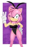  absurd_res amy_rose anthro big_breasts breasts bunny_costume clothing costume deliciouscake eulipotyphlan fake_ears fake_rabbit_ears female hedgehog hi_res mammal sega solo sonic_the_hedgehog_(series) 