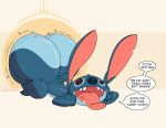  absurd_res alien anthro big_butt butt comic disney exposed_butt hi_res huge_butt hyper hyper_butt lilo_and_stitch male metrothefox nude solo stitch_(lilo_and_stitch) 