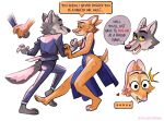  absurd_res anal anal_penetration animal_humanoid anthro bodily_fluids canid canid_humanoid canine canine_humanoid canis caress crunchydraw dancing diane_foxington dreamworks drooling duo excited female fox fox_humanoid half-closed_eyes hand_holding hi_res humanoid humor male male/female male_penetrated mammal mammal_humanoid mr._wolf_(the_bad_guys) narrowed_eyes pegging penetration saliva sex sex_toy sex_toy_in_ass sex_toy_insertion sex_toy_penetration smile the_bad_guys touching_arm toying_partner wolf 
