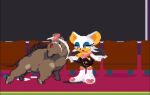  animated chiropteran female male male/female mammal project_x_love_potion_disaster rouge_the_bat sega sonic_the_hedgehog sonic_the_hedgehog_(series) suina 