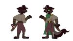  absurd_res anthro battycat cape charlotte_(battycat) clothed clothing domestic_cat felid feline felis female hi_res mammal melee_weapon model_sheet reference_image solo sword weapon 