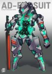  2019 absurd_res anthro black_bodysuit black_latex bodysuit canid canine canis clothing exosuit fur glowing hair hi_res holding_object holding_sword holding_weapon jooshy latex latex_clothing limb_slot machine male mammal mecha melee_weapon null_bulge open_mouth questionable_consent red_body red_eyes red_fur red_hair restrained rubber rubber_clothing rubber_suit simple_background skinsuit solo standing sword tight_clothing weapon white_body white_fur xavier_(fox_sinz) 