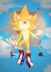  anthro daymoon eulipotyphlan explosion fan_character hedgehog hi_res invalid_tag male mammal solo super_form 