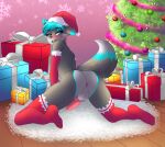  akuro- all_fours animal_genitalia animal_penis anthro anus arm_warmers armwear ass_up balls blue_eyes blush butt canid canine canine_penis canis christmas christmas_clothing christmas_headwear clothing digital_media_(artwork) embarrassed embarrassed_nude_male erection fur genitals girly hair hat headgear headwear hi_res holidays kipwolf knot leg_warmers legwear looking_back male mammal notched_ear nude open_mouth penis presenting presenting_anus presenting_hindquarters raised_tail santa_hat solo spread_legs spreading submissive submissive_male thigh_highs tongue wolf 