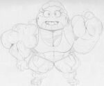  2022 abs amphibia_(series) amphibian anthro anthrofied bra braddock_(amphibia) claws clothing disney eyelashes female frog hair monochrome muscular muscular_anthro muscular_female panties sbshouseofpancakes sharp_teeth teeth toad_(frog) toe_claws underwear 