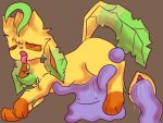  abdominal_bulge bodily_fluids cum ditto_(pok&eacute;mon) duo ears_down eeveelution eye_roll female female_penetrated feral forgormenot fur genital_fluids genitals goo_creature hi_res leafeon looking_pleasured male male/female male_penetrating male_penetrating_female mammal multicolored_body nintendo nude open_mouth penetration pink_pussy pink_tongue pivoted_ears pok&eacute;mon pok&eacute;mon_(species) pussy pussy_juice sex simple_background size_difference smile spreading stretched_pussy tentacle_sex tentacles tongue tongue_out vaginal vaginal_penetration video_games 