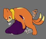  anthro blush bodily_fluids buizel cum ejaculation excessive_cum feral genital_fluids grinding hi_res humping kai_(mr.smile) male masturbation mr.smile nintendo pillow pillow_humping pok&eacute;mon pok&eacute;mon_(species) solo solo_focus video_games 