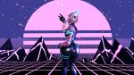  3d_(artwork) absurd_res animal_humanoid big_butt butt canid canid_humanoid clothing digital_media_(artwork) epic_games female fortnite gesture hi_res huge_filesize humanoid looking_at_viewer mammal mammal_humanoid neonx_45 pose presenting solo solo_focus source_filmmaker standing v_sign vaporwave video_games 