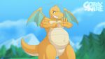  16:9 2022 animated anthro belly dragonite featureless_crotch gobanire hi_res looking_at_viewer male membrane_(anatomy) membranous_wings musclegut muscular muscular_male navel nintendo nude pok&eacute;mon pok&eacute;mon_(species) short_playtime smile solo video_games widescreen wings 