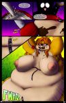  2019 absurd_res anthro apricot_(viroveteruscy) bdsm belly belly_expansion big_belly big_breasts blush bondage bound breasts buckteeth comic douglas_buttons drugs duo english_text expansion eyewear female force_feeding forced glasses harness hi_res huge_breasts hyper hyper_belly lagomorph male mammal milkshake morbidly_obese morbidly_obese_anthro morbidly_obese_female nude obese obese_anthro obese_female open_mouth overweight overweight_anthro overweight_female pika pills red_eyes rodent sciurid stuffing swallowing teeth text tree_squirrel tube viroveteruscy warning_cream_filled weight_gain 