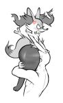  angry anthro big_butt blush box_(hajimeyou654) braixen butt carrying_partner cross-popping_vein duo face_in_crotch face_in_thighs faceless_character faceless_male female hand_on_head holding_partner huge_butt huge_hips huge_thighs human larger_male leg_grab male male/female mammal nintendo pok&eacute;mon pok&eacute;mon_(species) size_difference smaller_female squish thick_thighs thigh_grab thigh_squish video_games 