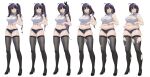  1girl :p :q ahoge bangs bare_shoulders big_belly black_footwear black_legwear black_shorts breasts collared_shirt crop_top cutoffs deep_skin fat fat_rolls full_body guernical hair_between_eyes hair_bun hair_down hair_ribbon hand_on_hip hand_on_own_stomach heavy_breathing high_heels highres large_breasts legs_apart long_hair looking_at_viewer midriff multiple_views navel necktie obese one_side_up original plump ponytail progression purple_hair ribbon shirt short_necktie short_shorts shorts simple_background single_hair_bun skindentation sleeveless sleeveless_shirt smile sparkle standing stiletto_heels sweat thick_thighs thighhighs thighs toned tongue tongue_out torn_clothes torn_legwear torn_shirt torn_shorts two_side_up undersized_clothes updo variations weight_gain white_background white_necktie white_shirt 