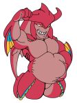  after_vore anthro belly big_belly breath_of_the_wild fish flexing hand_on_stomach male marine muscular muscular_male nintendo pecs prince_sidon shark sinscaliecringe_(artistdragon) smile the_legend_of_zelda video_games vore yellow_eyes zora 