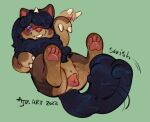  cookie female feral flipside flipside_tailsideup flipsidetailsideup food growlith husian_growlith nintendo pok&eacute;mon tailsideup video_games 