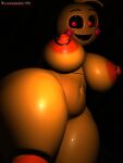  &lt;3 &lt;3_eyes 2021 3d_(artwork) animatronic anthro avian big_breasts bird blender_(software) breasts butt chicken digital_media_(artwork) female five_nights_at_freddy&#039;s five_nights_at_freddy&#039;s_2 galliform gallus_(genus) looking_at_viewer lovetaste_chica machine nipples nude phasianid robot scottgames simple_background smile smokedaddy solo thick_thighs toy_chica_(fnaf) video_games yellow_body 