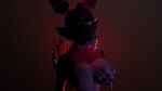  3d_(artwork) anthro blender_(software) canid canine digital_media_(artwork) female five_nights_at_freddy&#039;s fox foxy_(fnaf) hi_res humanoid ipleezy machine mammal robot robot_humanoid scottgames showering solo video_games 