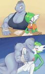  female gardevoir hi_res hyper kissing larger_female machoke masturbation muscle_size_difference muscular muscular_female nintendo penile penile_masturbation pok&eacute;mon pok&eacute;mon_(species) size_difference video_games 