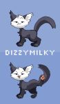  ambiguous_gender dizzy_(dizzymilky) dizzymilky domestic_cat felid feline felis feral mammal paws solo 