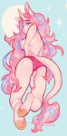  animal_humanoid anthro balls big_breasts big_butt big_nipples blush bodily_fluids bottomwear breasts butt butt_focus chloeelaw clothed clothing clothing_aside digital_media_(artwork) equid equid_humanoid equine equine_humanoid eyeshadow fan_character genital_fluids genitals glistening glistening_clothing glistening_panties glistening_underwear gynomorph hair hi_res hooves horn horse huge_breasts humanoid humanoid_genitalia humanoid_penis intersex kneeling long_hair looking_at_viewer looking_back makeup mammal mammal_humanoid nipples nude open_mouth panties panties_aside panties_only penis pony simple_background solo solo_focus thick_thighs topless underwear underwear_aside underwear_only unicorn 