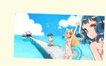  animal_ears bikini littlewitch nekomimi oyari_ashito swimsuits wallpaper 