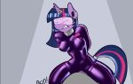  animated anthro bluecoffeedog blush bodily_fluids bodysuit bound clothing collar equid equine female friendship_is_magic frown hands_behind_back hasbro horn horse hypnosis hypnotic_visor mammal mind_control my_little_pony nipple_outline rubber rubber_clothing rubber_suit sex_toy skinsuit solo sybian tears text tight_clothing twilight_sparkle_(mlp) unicorn visor 