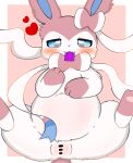  censored condom eeveelution female feral fur hi_res nintendo penile pok&eacute;mon pok&eacute;mon_(species) sexual_barrier_device solo sylveon video_games 