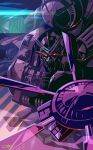  absurdres blackout_(transformers) decepticon glowing glowing_eyes highres looking_at_viewer mecha open_hand propeller red_eyes robot science_fiction solo transformers transformers_(2007_film) transformers_(live_action) v-fin yasukuni_kazumasa 