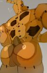  anthro butt five_nights_at_freddy&#039;s five_nights_at_freddy&#039;s_3 kopk lagomorph leporid looking_at_viewer male male/male mammal musle rabbit scottgames solo springtrap_(fnaf) video_games 