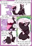  &lt;3 absurd_res anthro bodily_fluids burping comic dialogue digestion digital_media_(artwork) duo fatal_vore fur hair hands_on_tail heart_reaction hi_res lagomorph leporid licking male male/male mammal mephitid nude onomatopoeia open_mouth paws rabbit rumbling_stomach same_size_vore scut_tail shoelace_(artist) short_tail simple_background skunk smile sound_effects speech_bubble tail_fetish tail_play tail_vore text tongue tongue_out vore 
