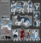  2022 absurd_res angry anthro armor balls black_clothing blue_body blue_claws blue_clothing blue_eyes blue_fur blue_mane blue_pawpads blue_penis blue_tail blue_tongue casual_clothing claws clothing coat english_text eran_morkon eyes_closed feral flat_colors fur gas_mask genitals grey_body grey_fur grey_mane grey_tail happy hi_res knot lab_coat looking_at_viewer male mane mask measurements melee_weapon multicolored_body multicolored_clothing multicolored_fur multicolored_mane multicolored_tail omez open_mouth pawpads penis polearm pupils red_armor red_clothing sergal simple_background slit_pupils solo spear syringe_spear tail_tuft text tongue topwear tuft two_tone_mane vilous weapon white_balls white_body white_clothing white_fur white_tail yellow_clothing 