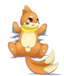  balls buizel censored genitals haribol98 hi_res looking_at_viewer male nintendo orange_body penis pok&eacute;mon pok&eacute;mon_(species) simple_background solo video_games white_background 