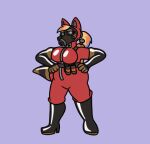  animated anthro armwear big_breasts blush boots bouncing_breasts breasts canid canine canis clothing domestic_dog elbow_gloves explosives female footwear gas_mask gloves gothycollie grenade handwear latex_gloves looking_at_viewer low_res mammal mask pyro_(team_fortress_2) rubber rubber_boots rubber_clothing rubber_suit solo team_fortress_2 valve video_games weapon zipper 