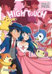  1boy 1girl ambipom ash_ketchum blush brock_(pokemon) buizel dawn_(pokemon) dress gloves hat hug james_(pokemon) jessie_(pokemon) kenny_(pokemon) long_hair nando_(pokemon) necktie pikachu pink_dress piplup pokemon smile sungyeah 