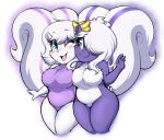  2022 anthro big_breasts big_tail blush breast_squish breasts coco_scent_(henrietta_lamb) denzeltip digital_media_(artwork) duo embrace female female/female fur hi_res hug mammal mephitid multicolored_body multicolored_fur nude open_mouth shaded short_stack sibling side_hug simple_background sister skunk smile squish sweet_scent_(henrietta_lamb) thick_thighs two_tone_body two_tone_fur white_body white_fur 
