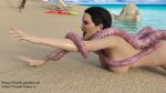  3d_(artwork) beach breasts digital_media_(artwork) female fira3dx forced hi_res human mammal pain penetration peril rape sand seaside tentacle_penetration tentacle_sex tentacles 