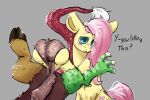  aliceg ball_grab balls blush chimera claws discord_(mlp) draconequus duo equid equine erect_nipples female feral fluttershy_(mlp) friendship_is_magic genitals grey_background hair hasbro hi_res hooves horse male male/female mammal my_little_pony nipples penis pink_hair pink_tail pony saggy_balls simple_background teats toe_claws vein veiny_balls yellow_body 