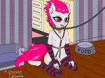  anthro bdsm bondage bound brony caliluminos collar equid equine girly hasbro hi_res horse male mammal my_little_pony nude pet pony solo submissive submissive_male 