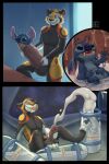  absurd_res alien anthro cock_vore containment digestion disney duo felid genitals hi_res lilo_and_stitch machairodontine male male/male mammal melting penile penis shock_beast17 size_difference starburstsaber_(character) stitch_(lilo_and_stitch) vore willing_vore 